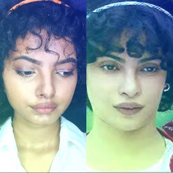 ਅੱਜ ਅਸੀਂ ਤੁਹਾਨੂੰ ਅਮਾਇਰਾ ਦੀਆਂ ਕੁਝ ਅਜਿਹੀਆਂ ਤਸਵੀਰਾਂ ਦਿਖਾਉਣ ਜਾ ਰਹੇ ਹਾਂ ਜਿਸ ਵਿੱਚ ਤੁਸੀਂ ਮੁਸ਼ਕਲ ਨਾਲ ਅਮਾਇਰਾ ਤੇ ਪ੍ਰਿਯੰਕਾ ਦੇ ਵਿੱਚ ਅੰਤਰ ਲਭ ਸਕੋਗੇ।