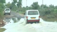 મહેસાણાઃ વરસાદી પાણીનો નિકાલ ન થતા બહુચરાજી મામલતદાર કચેરી પર ગ્રામજનોએ કર્યો હલ્લાબોલ