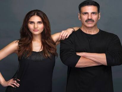 Actor Akshay Kumar  pics | அக்‌ஷய் குமார் ‛பெல் பாட்டம்’ ஷூட்டிங் போட்டோஸ்!