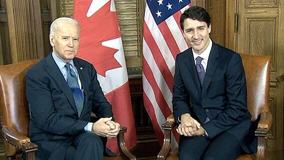PM Justin Trudeau ਤੇ President Biden 'ਚ  ਵਪਾਰ ਤੇ ਆਪਸੀ ਸੰਬੰਧਾਂ ਨੂੰ ਲੈ ਕੇ ਗੱਲਬਾਤ