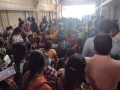 கடலூரில் கொரோனாவை கட்டுப்பட்டுத்த நேர்காணல் - ஆயிரக்கணக்கானோர் கூடியதால் தொற்று பரவும் அபாயம்