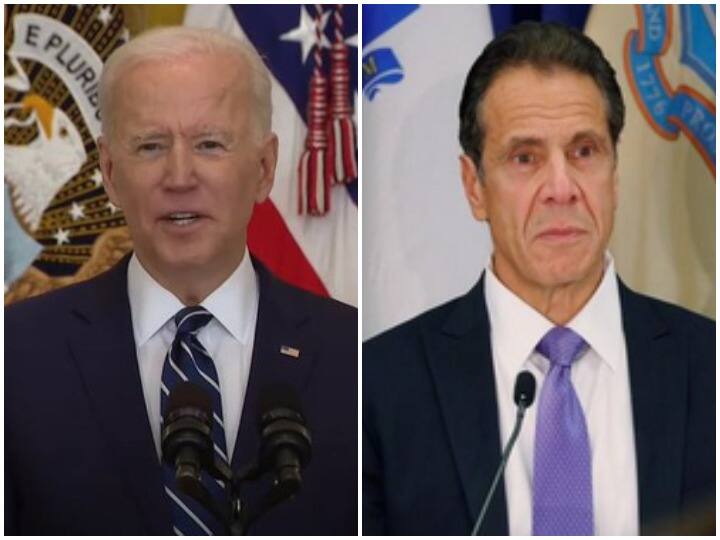 अटॉर्नी जनरल की जांच में यौन उत्पीड़न का दोषी पाए गए न्यूयॉर्क के गवर्नर कुओमो, जो बाइडेन ने की इस्तीफा की मांग Joe Biden calls for New York Governor Cuomo to resign अटॉर्नी जनरल की जांच में यौन उत्पीड़न का दोषी पाए गए न्यूयॉर्क के गवर्नर कुओमो, जो बाइडेन ने की इस्तीफा की मांग