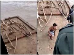 मध्य प्रदेश: छत पर फंसे लोगों को बचाने पहुंचा वायुसेना का हेलीकॉप्टर, बाढ़ में डूबने वाला था मकान