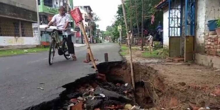 Hooghly Chinsurah landslide due to heavy rain house collapse Chinsurah Flood: ধস নামল চুঁচুড়ার একাধিক এলাকায়, আতঙ্ক গ্রাস করছে এলাকাবাসীকে