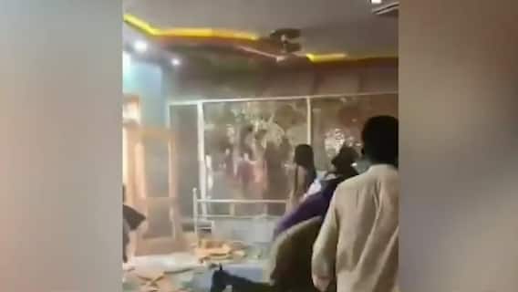 Idols damaged as mob attacks temple in Pakistan's Punjab