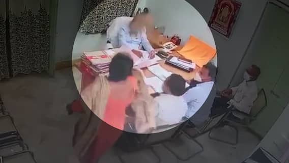 Visaka Lands: దేవాదాయ శాఖ డిప్యూటీ కమిషనర్ పై ఇసుక చల్లిన అసిస్టెంట్ కమిషనర్