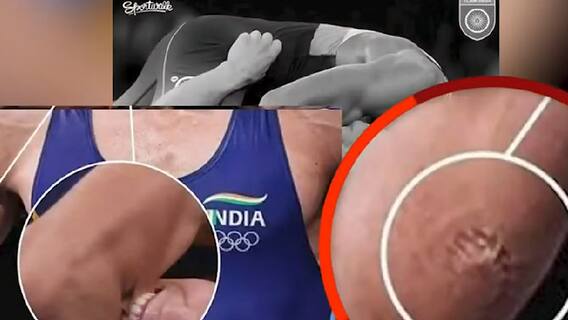 Semifinal में 20 सेकंड तक Ravi Dahiya को काटता रहा कजाकिस्तान का पहलवान | Tokyo Olympics