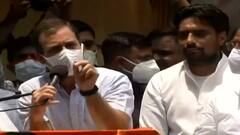 Rahul Gandhi's 'power show' at Jantar Mantar, launches attack on PM Modi