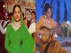 Hum Apke Hain Kaun 27 Years: हरे सफेद लहंगे से लेकर पीले सूट तक Madhuri Dixit का हर लुक है आइकॉनिक