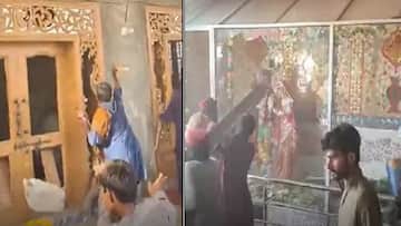 Attack On Ganesh Temple: Latest News, Photos and Videos on Attack On Ganesh  Temple - ABP Live