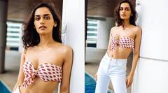 વિશ્વ સુંદરી માનુષી છિલ્લરનુ હૉટ ફોટોશૂટ વાયરલ, બ્રાલેટ ટૉપ પહેરીને આપ્યા આ અંદાજમાં પૉઝ, જુઓ Pics....