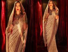 सिर पर साड़ी का पल्लू, माथे पर दमकती बिंदिया, Nora Fatehi में समाया खूबसूरती का ब्रह्मांड, देखकर बोले लोग - चौदहवीं का चांद हो...