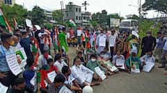 Tripura TMC Agitation: ত্রিপুরায় অভিষেকের গাড়িতে লাঠি, দোষীদের গ্রেফতারির দাবিতে পুলিশ হেডকোয়ার্টার ঘেরাও TMC-র