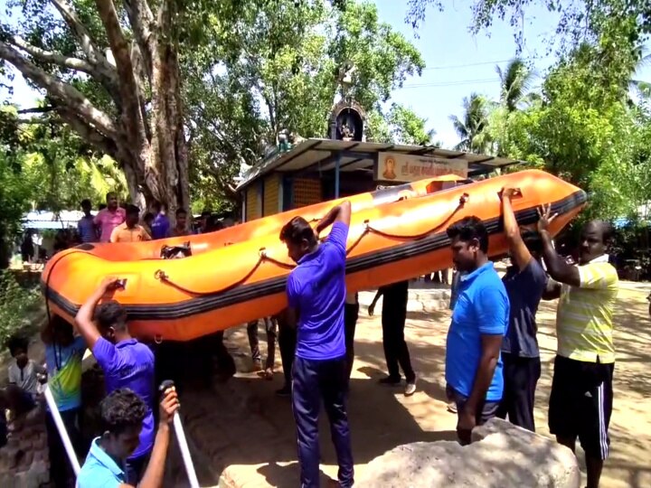 வரப்போகும் வடகிழக்கு பருவமழை... பேரிடரை எதிர்கொள்ள தயாராகும் மயிலாடுதுறை காவல்துறையினர்...!