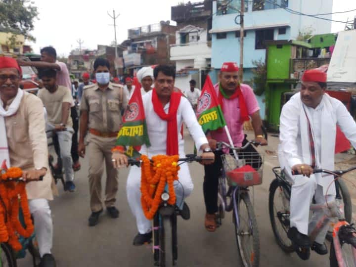 Janeshwar Mishra Anniversary: छोटे लोहिया जनेश्वर मिश्र की जयंती पर सपा ने निकाली साइकिल रैली, 2022 साधने की तैयारी