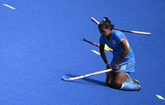 ਭਾਰਤੀ ਟੀਮ ਨੇ ਪੰਜ ਮਿੰਟ ਦੇ ਅੰਦਰ ਤਿੰਨ ਗੋਲ ਕੀਤੇ। ਗੁਰਜੀਤ ਕੌਰ ਨੇ 25 ਵੇਂ ਅਤੇ 26 ਵੇਂ ਮਿੰਟ ਵਿੱਚ ਜਦਕਿ ਵੰਦਨਾ ਕਟਾਰੀਆ ਨੇ 29 ਵੇਂ ਮਿੰਟ ਵਿੱਚ ਗੋਲ ਕੀਤਾ।