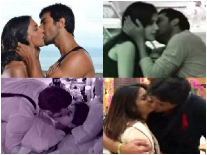 बिग बॉस इंडियन टीवी इंडस्ट्री के सबसे ज्यादा पसंद किए जाने वाले रियलिटी शोज में से एक है. इस शो की खासियत को सलमान खान की होस्टिंग और ज्यादा बढ़ा देती है. इसके साथ ही हर बार किसी ना किसी विवाद की वजह से ये शो कई बार बोल्डनेस की हदें भी पार करता दिखता है. बिग बॉस 15 के लिए मेकर्स ने अपना काम शुरू कर दिया है. शो में बहस, झगड़े, विवाद कई बार हद पार करते दिखते हैं. लेकिन इसके अलावा ये शो सेलिब्रिटिज के लव अफेयर्स को लेकर भी चर्चा में रहा है. पर्दे पर सेलिब्रिटीज की नजदीकियां कई बार दर्शकों के सामने आई हैं. यहां कई ऐसी जोड़ियां भी रही जिन्होंने बोल्डनेस की हदें पार करते हुए ऑनस्क्रीन लिपलॉक भी किया. ऐसी ही कुछ जोड़ियों के बारे में आज आपको बताते हैं.