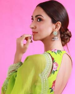 Kiara Advani Photoshoot: பஞ்சுமிட்டாய் கலரும்... பச்சை கலரும்... ஜொலிக்கும் கியாரா அத்வானி..!