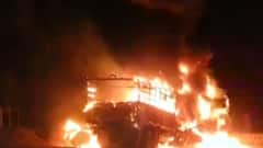 રાજકોટ:સાત હનુમાન રોડ પાસે ઈંધણ ભરેલા ટ્રક અને ટેન્કર વચ્ચે અકસ્માત, ઘટનામાં એક વ્યક્તિને ઇજા