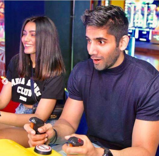 From trying their hands at bowling to video games, they shared pictures from the gaming zone where they can be seen enjoying themselves. [pic credit: Instgaram/Varun Sood]