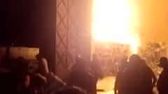 Amroha में बिजली ट्रांसफॉर्मर वर्कशॉप में भीषण आग, दमकल की 5 गाड़ियां मौके पर पहुंची | ABP Ganga