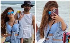 ਪਤੀ ਅਭਿਨਵ ਸ਼ੁਕਲਾ ਨਾਲ Beach 'ਤੇ ਮਸਤੀ ਕਰਦੀ ਦਿਖੀ Rubina Dilaik, ਦੇਖੋ ਖੂਬਸੂਰਤ ਤਸਵੀਰਾਂ