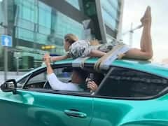 ప్రియురాలికి సంకెళ్లు వేసి.. కారు టాప్‌‌కు కట్టేసిన ప్రియుడు, ఇదేం ప్రేమ పరీక్ష?