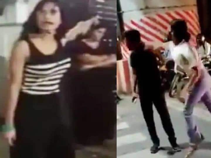 Lucknow Girl Priyadarshini Yadav video goes viral as she shout on neighbours over black wall paint Video: कैब ड्राइवर की पिटाई करने वाली प्रियदर्शनी का एक और वीडियो वायरल, जानिए इसमें क्या किया है