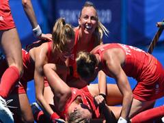 Women's Hockey Team Photos: தோற்றாலும் வென்ற இந்திய மகளிர் ஹாக்கி அணி!