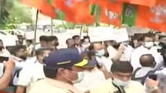 Mumbai Local : लसीचे दोन्ही डोस घेतलेल्यांसाठी लोकल प्रवास सुरु करा; मागणीसाठी भाजपचे आंदोलन ABP Majha