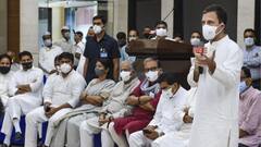 Rahul Gandhi: কৃষি আইনের বিরুদ্ধে রাহুলের নেতৃত্বে ১৪টি বিরোধী দলের বৈঠক