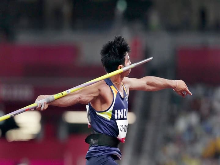 Neeraj had left behind Germany's Johannes Vetter, who is considered a strong contender for the gold medal. (PTI Photo/Gurinder Osan)