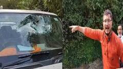 Tripura: লরি দিয়ে গাড়ি আটকে ইটবৃষ্টি, BJP-র নির্দেশে পুলিশ নীরব দর্শক, অভিযোগ দেবাংশুর