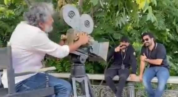 RRR Movie: ఎన్టీఆర్ తలకు గాయం.. జక్కన్న షూట్ చేస్తుంటే కట్ చెప్పిన రామ్ చరణ్