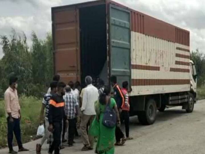 Kolar district near bangalore Rs. 6.5 crores cell phones looted misleading container truck Kolar Truck Looted:  லாரியை மறித்து வழிப்பறி: ரூ.6.50 கோடி மதிப்புள்ள செல்போன்கள் கொள்ளை!