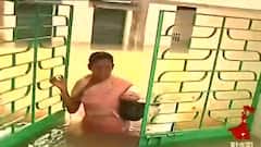 Flood Situation: ধীরে ধীরে নামছে জল, ত্রাণ নিয়ে ক্ষোভ উদয়নারায়ণপুরে