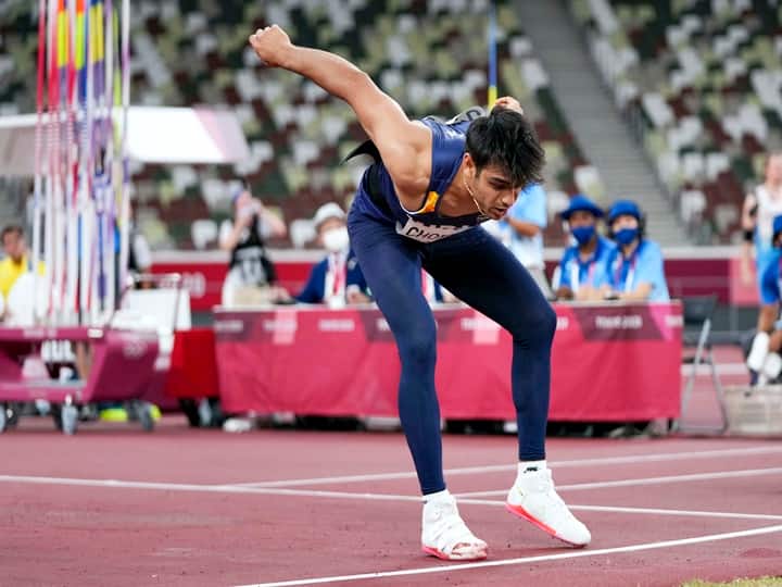His second throw of 87.58 meters was enough for India to secure a gold medal in Tokyo Olympics 2020. (AP/PTI Photo)