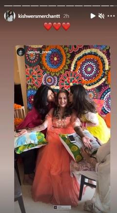 In Pics: Bff की मेहंदी सेरेमनी में इमोशनल हुई Kishwer Merchant , फोटोज शेयर कर कही ये बात