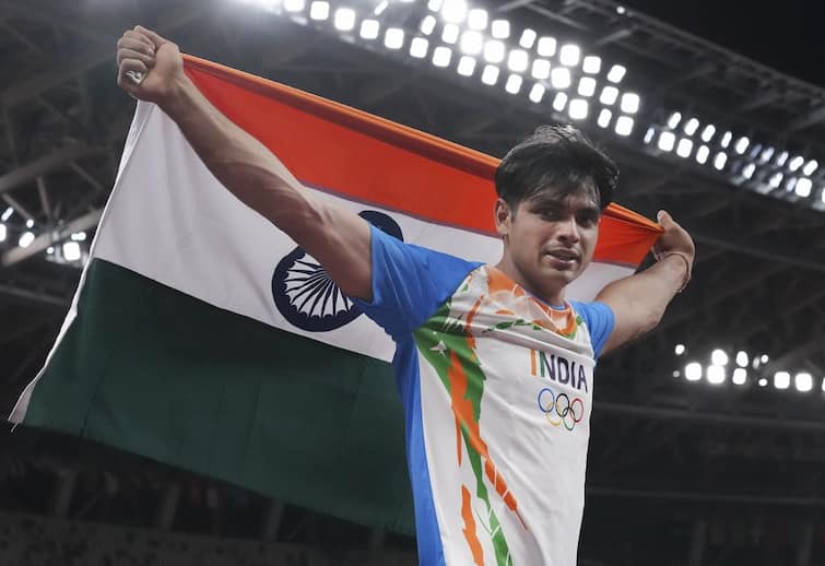 Neeraj Chopra Brings Historical first ever track field Gold medal in Olympics Wishes pour in from President to PM Neeraj Chopra Wins Gold : 'তোমার জ্যাভলিন সব বাঁধ ভেঙে নতুন ইতিহাস গড়েছে' নীরজকে শুভেচ্ছাবার্তা রাষ্ট্রপতি, প্রধানমন্ত্রীর