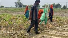 ਭਾਰੀ ਬਾਰਸ਼ ਨੇ ਗ਼ਰੀਬ ਦੀਆਂ ਆਸਾਂ 'ਤੇ ਫੇਰਿਆ ਪਾਣੀ, ਸਬਜ਼ੀਆਂ ਤਬਾਹ, ਪਰਿਵਾਰ ਭੁੱਖਾ ਸੌਣ ਲਈ ਮਜਬੂਰ