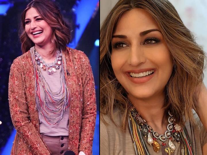 बॉलीवुड एक्ट्रेस सोनाली बेंद्रे साल 2019 में कैंसर का इलाज करवाकर भारत लौंटी. तबसे वह सोशल मीडिया पर एक्टिव हैं, लेकिन छोटे और बड़े पर्दे दूर थीं. लेकिन वह बतौर गेस्ट सुपर डांसर चैप्टर 4 में शामिल हुईं. मेकर्स ने इसके प्रोमो जारी किए हैं. वहीं सोनाली बेंद्रे ने भी अपने सोशल मीडिया पर शो के दौरान की तस्वीरें शेयर की हैं.