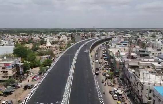 ગુજરાતના સૌથી લાંબા એલિવેટેડ બ્રિજનું લોકાર્પણ