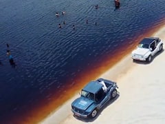 ఓ మై గాడ్.. ‘కోకా కోలా’ రంగులో సరస్సు, అలా ఎందుకు మారిందంటే..