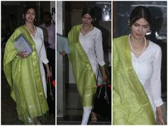 Spotted: पोर्नोग्राफी मामले में आठ घंटे की पूछताछ के बाद पुलिस स्टेशन से मुस्कुराते हुए निकली शर्लिन चोपड़ा, देखिए तस्वीरें