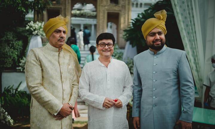 Alfia Jaffery tied the knot with Hyderabad based businessman Amir Mohammed Haq at Taj Falaknuma Palace in the city. (Image courtesy – PR Image)