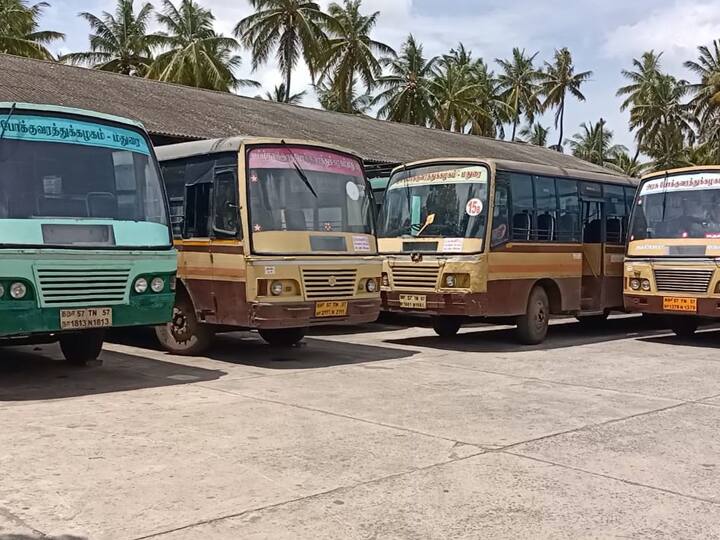 Theni: Reduction in the number of city buses used by women கம்பத்தில் 2 ஆக குறைக்கப்பட்ட நகர பேருந்துகளால் மகளிர் அவதி- கொரோனா பரவும் அச்சம்..!