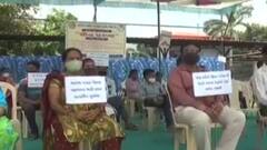 અમદાવાદઃ શૈક્ષણિક સંઘના DEO કચેરી સમક્ષ મૌન ધરણા, શું કરી માંગ?