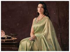 Nora Fatehi के 5 सबसे दिलकश Saree Looks, अदाएं ऐसी कि थाम लेंगे दिल