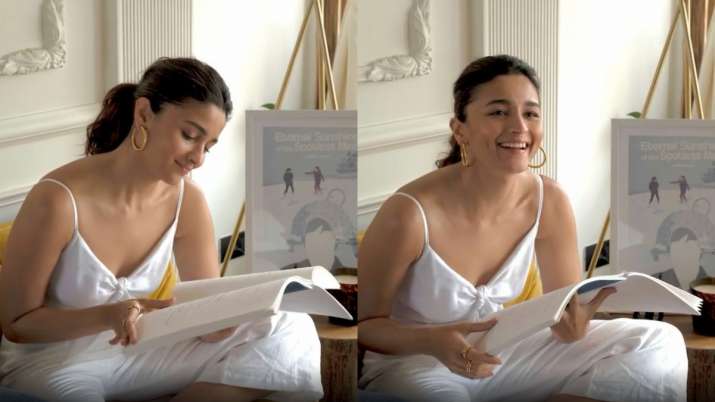 Alia Bhatt ने अर्धमत्स्येंद्रासन करते हुए दिखाया चेहरे का ग्लो, सुंदर घर की भी दिखी झलक