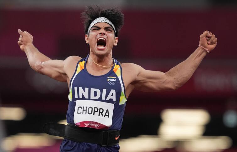 India wins First Gold Medal Tokyo Olympics 2020 Javelin thrower Neeraj Chopra Panipat wins final 1st spot creates history Manohar lal khattar wish his victory India Wins Gold: ਗੋਲਡ ਜਿੱਤਣ 'ਤੇ ਹਰਿਆਣਾ ਸਰਕਾਰ ਦੇ ਨੀਰਜ ਚੋਪੜਾ ਲਈ ਵੱਡੇ ਐਲਾਨ, ਇਨਾਮਾਂ ਦੀ ਬੋਛਾੜ 